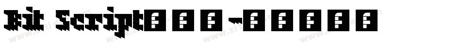 Bit Script转换器字体转换